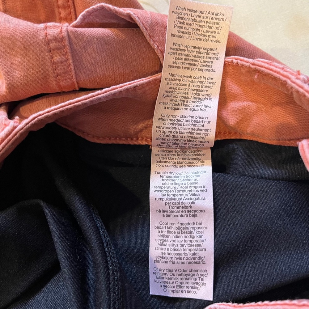 Women's Cargo Pocket Skort in Burnt Orange - Picture 13 of 16